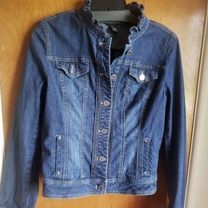 White House Black Market jean jacket